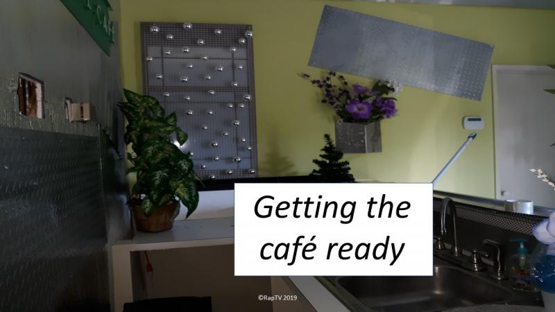 ©RapTV 2019 Chocolate Cafe design process getting ready for opening 